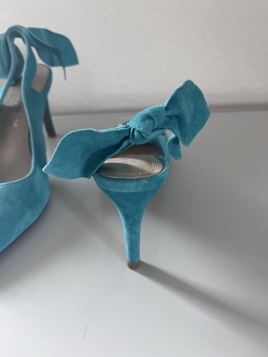 Nafnaf Scarpe da donna: Naf Naf Wildleder Pumps – Usato da Allschwil venduto da christlvonderalm 1