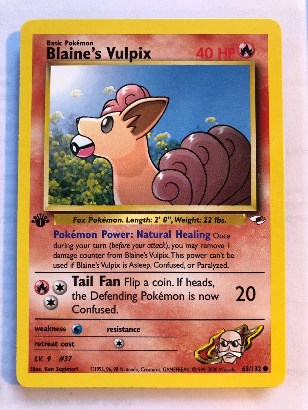 Cartes à collectionner: Blaine's Vulpix 1st Gym Heroes - MINT - ab 1.- – D'occasion à Giubiasco par dan_pr8b