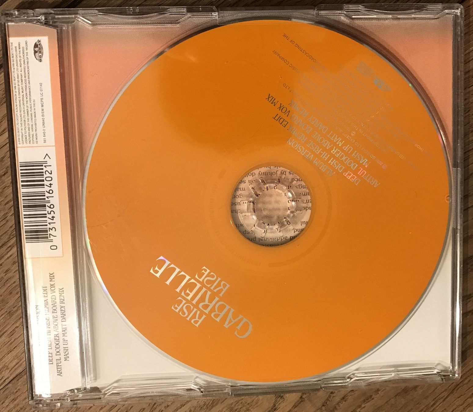 CD: CD- Single- Gabrielle "Rise" - Maxi-CD, 4 Tracks – Usato da Guntershausen venduto da Gloominati 1