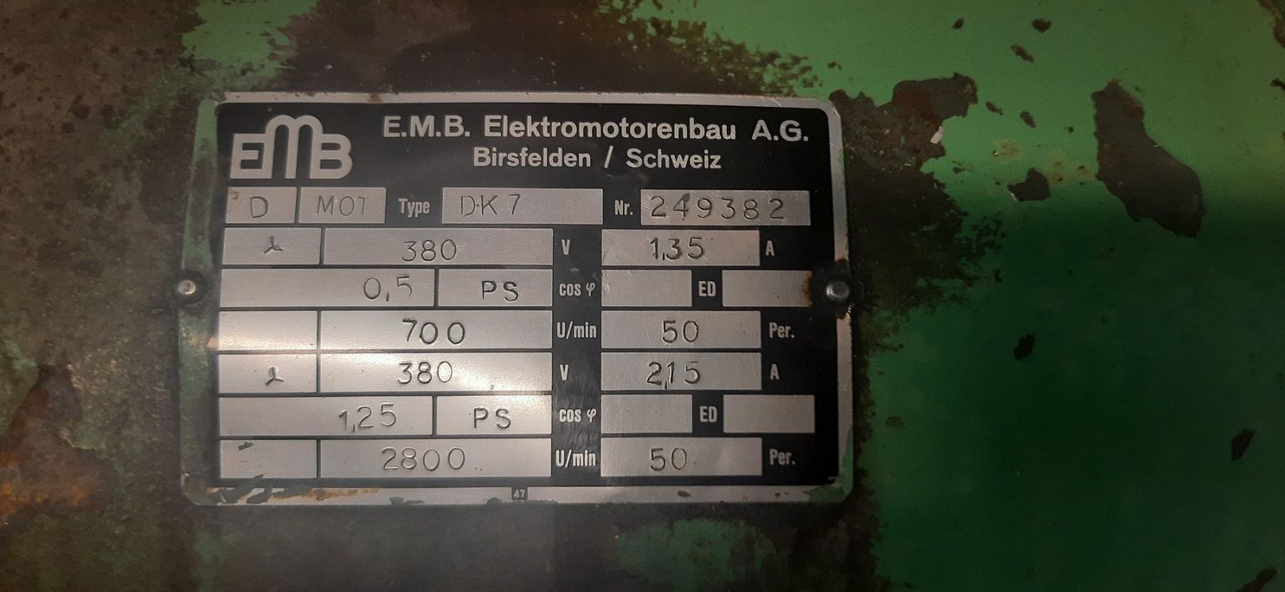 Motoren: Schaublin 102 Motor – Gebraucht aus Uhwiesen von Timtim