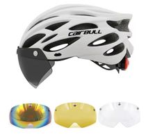 Fahrrad Helm mit licht und Brille