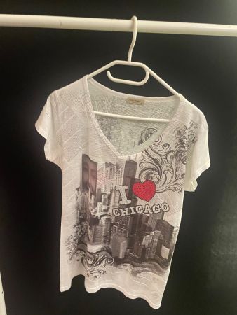 Sweet Gisele T-Shirt, Chicago Motiv, Gr. XL, neuwertig