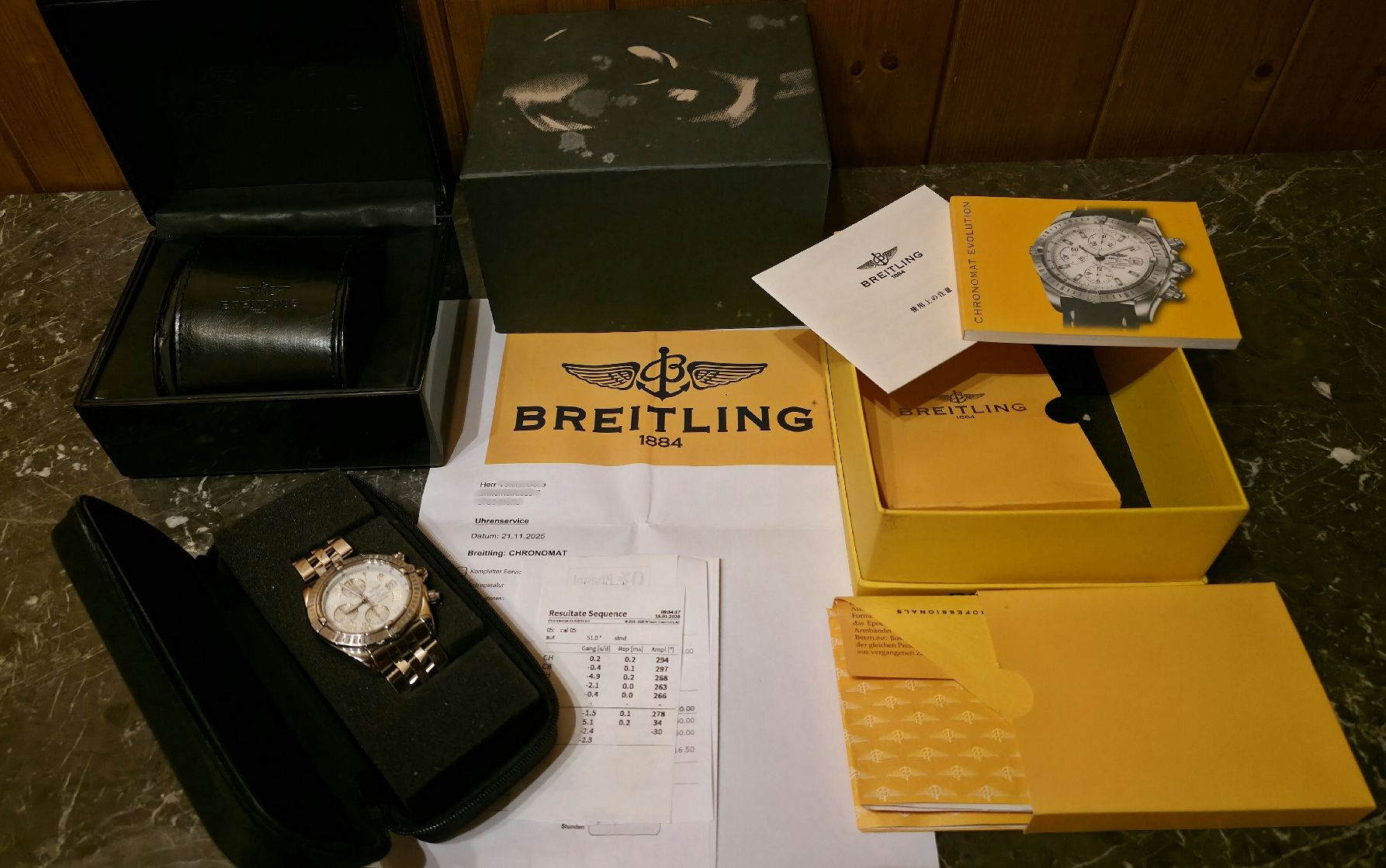 Breitling Orologi: Breitling Chronomat chiffres romains – Usato da Mollis venduto da aug_y9sm 3