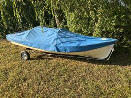 Bateau de pêche à rame