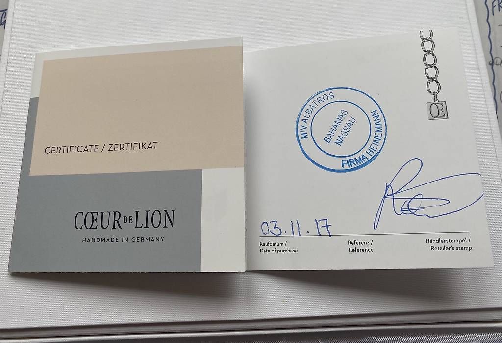 Catenine: Halskette von Coeur de Lion – Usato da Chur venduto da hochhaederich 1