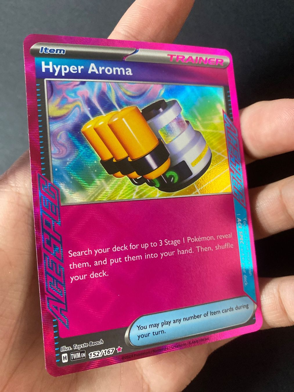 Pokémon Carte collezionabili: Hyper Aroma 152 - Hyperaroma - Twilight Masquerade - EN – Nuovo (secondo la descrizione) da Hausen AG venduto da Shrade 2