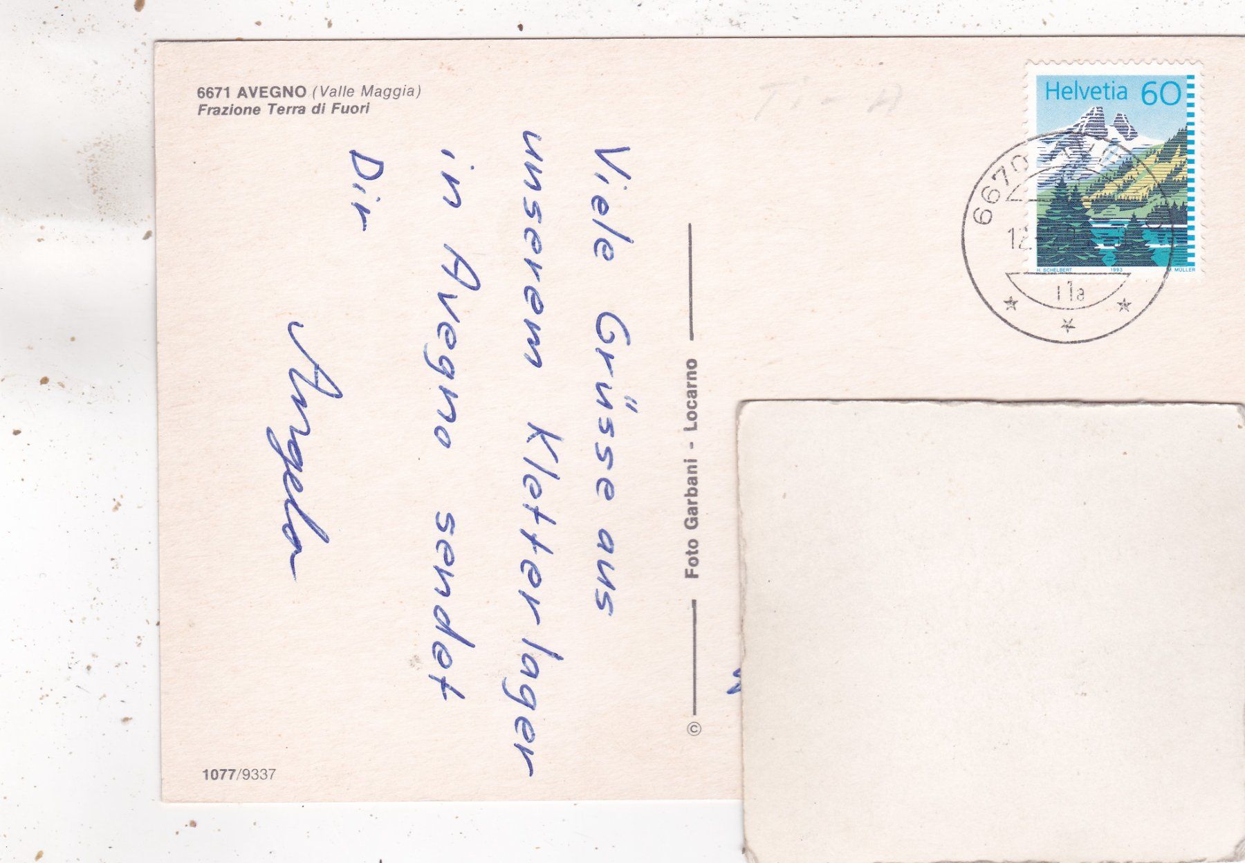 Cartoline postali: Avegno Valle Maggia – Usato da Herisau venduto da Lisegrat2008 1