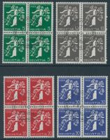 1939  Landesausstellung · deutsch - Viererblock - Ersttag ET
