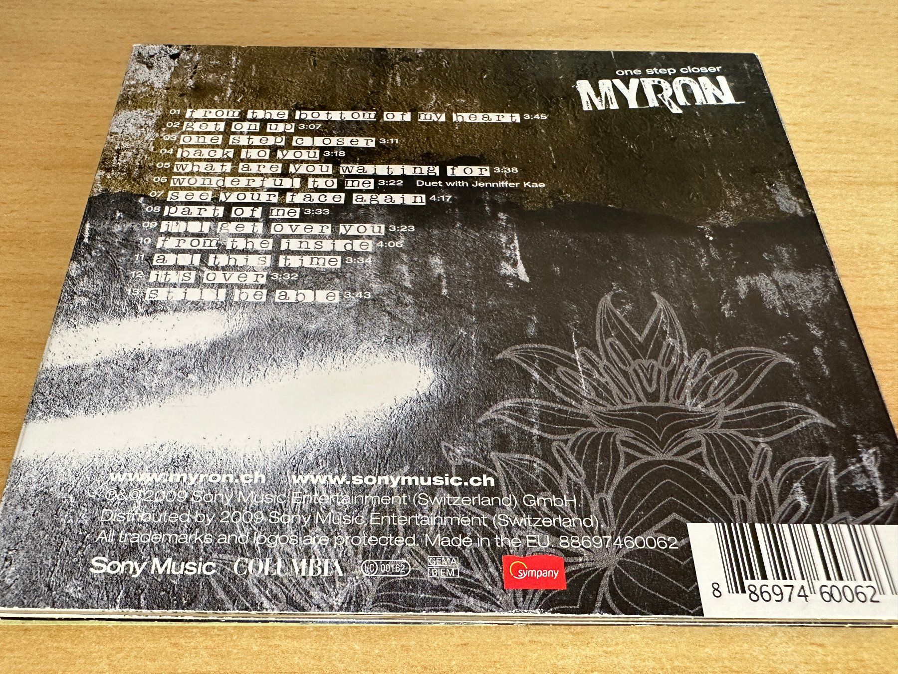 CD: Myron – One Step Closer – Usato da Rikon im Tösstal venduto da Alpenmutz 1