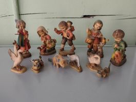 ANRI Holzfiguren geschnitzt Tirol Italy