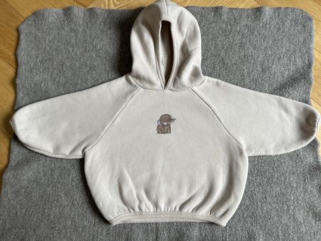 Wunderschöner Flausch-Hoodie für 3J