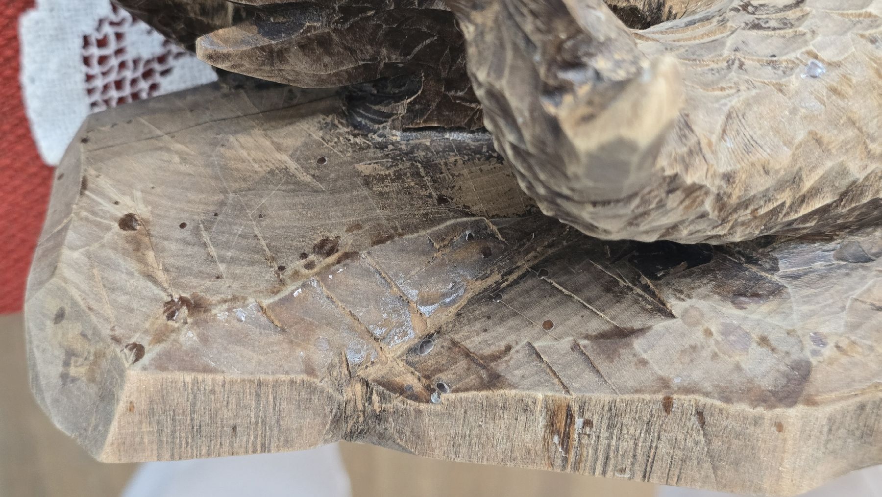 Figuren: Hl. Georg der Drachentöter Holzschnitzerei – Gebraucht aus Triesen von Vanlie 3