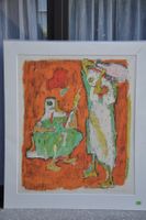 Alois Carigiet - Kos - Spinnerin mit Amphore - Litho v. 1962
