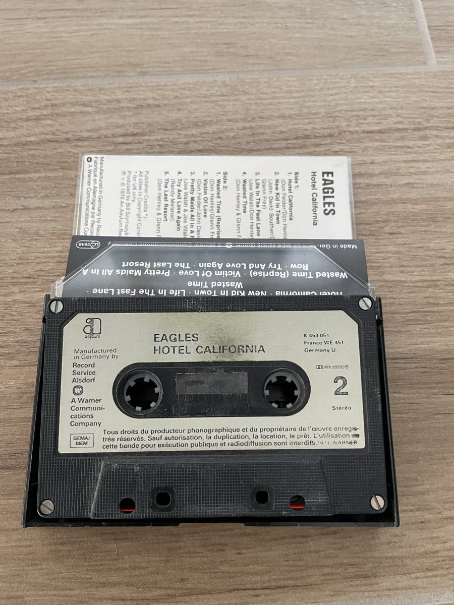 Musicassette: Cassette Audio - Eagles - Hotel California – Usato da Lonay venduto da ju-71 4