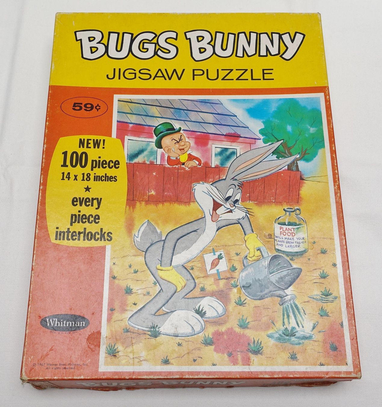 Puzzle: 1967 Bugs Bunny Jigsaw Puzzle Warner Bros – Usato da Gossau ZH venduto da Timelesstoys