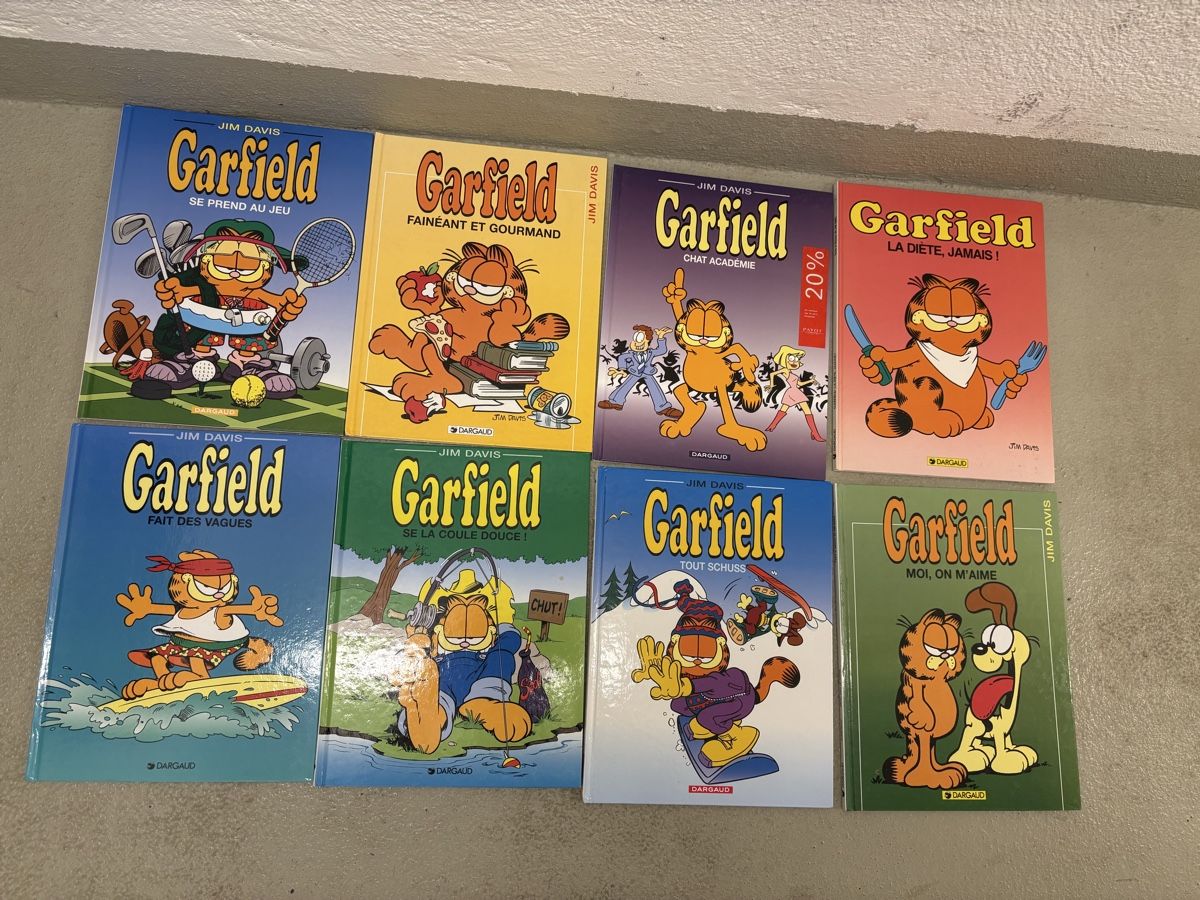 Fumetti: 8 x BD Garfield  – Usato da Lausanne venduto da Lemanchot