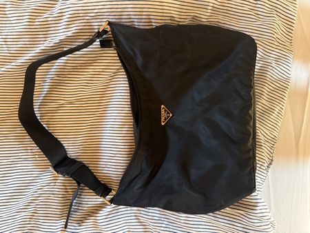 Prada Nylon Black Shoulder Bag