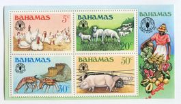 Block "Welternährungstag". Bahamas.