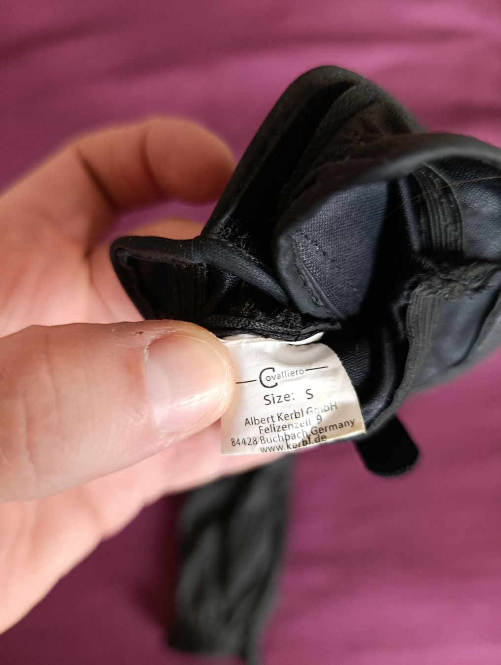 Guanti: Gants d'équitation enfant – Usato da Courtelary venduto da mitounet 2