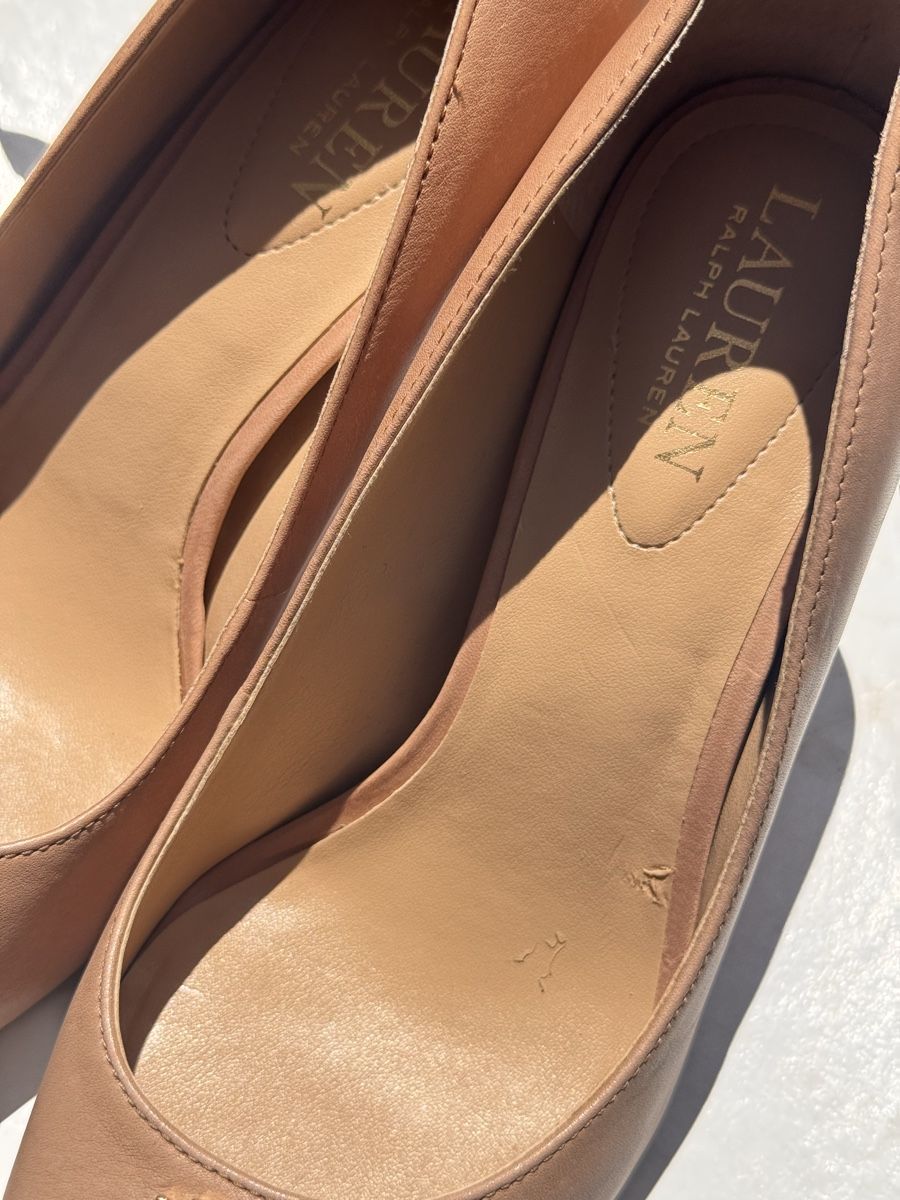 Ralph Lauren Scarpe da donna: Lanette Leather Toe-Cap Pump – Nuovo (secondo la descrizione) da Hergiswil venduto da jam_lfc5 2