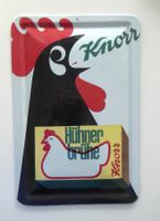 Knorr Blechschild neu 20x27 cm, gut erhalten