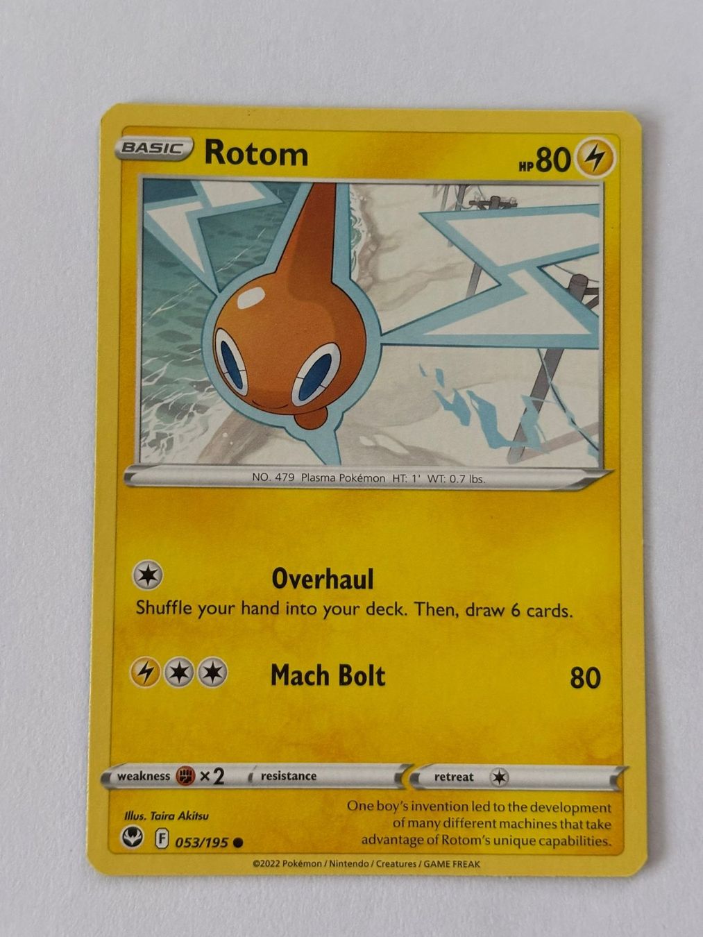 Pokémon Carte collezionabili: Pokemon-Karte Rotom 053/195 – Usato da Herisau venduto da Seyashop1
