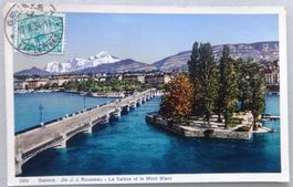 Genève - Ile J. J. Rousseau