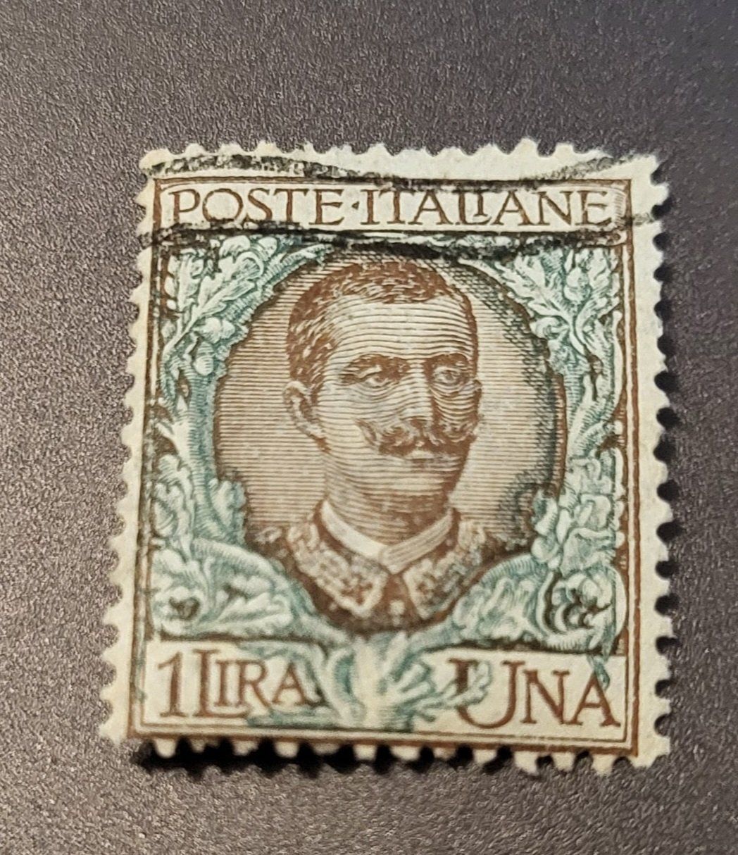 Alle Briefmarken: Italien 1901 alte briefmarke – Gebraucht aus St Gallen von Stampsalshobby
