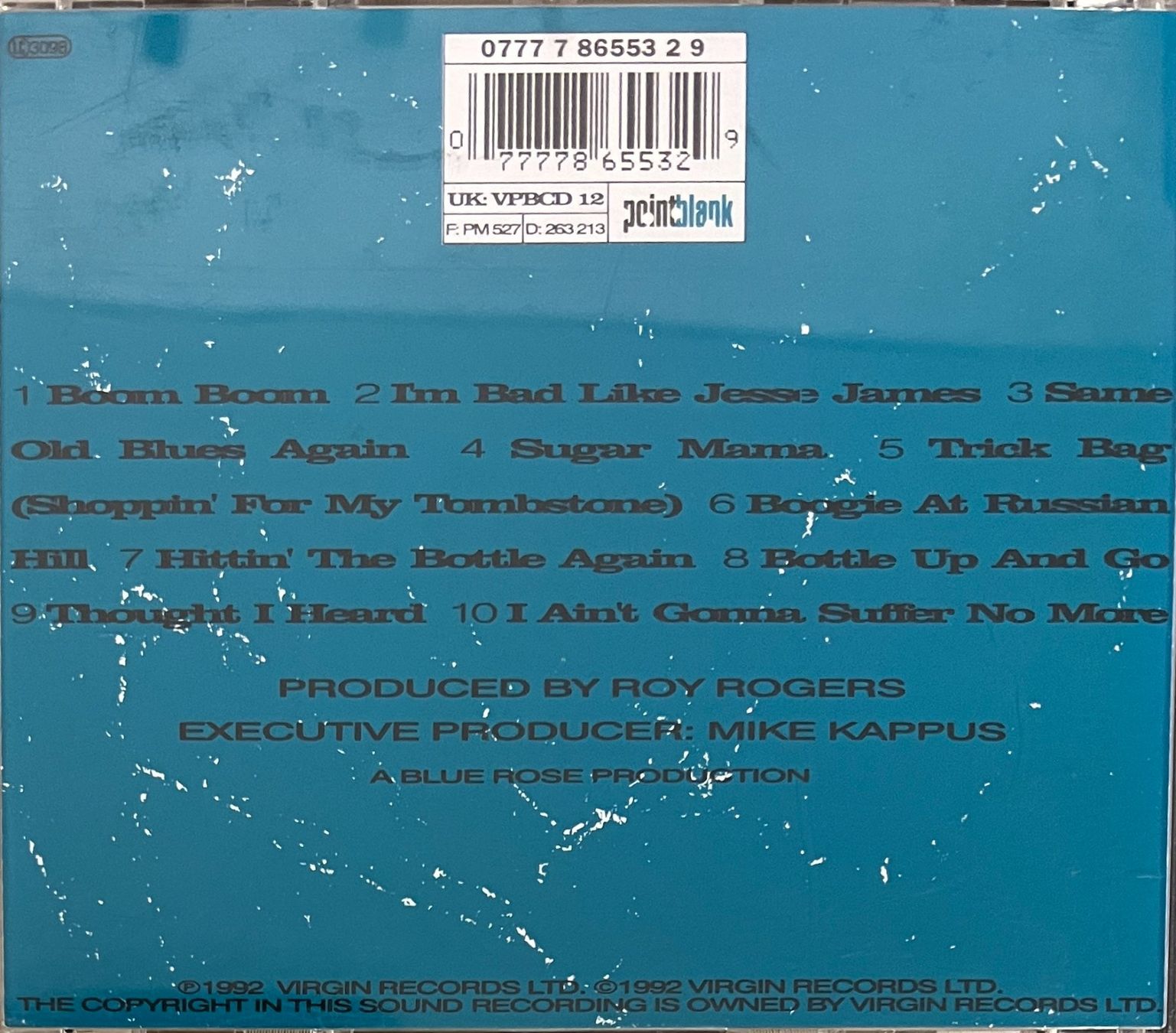 CD: JOHN LEE HOOKER / Boom Boom – Usato da Bischofszell venduto da kustavi 1
