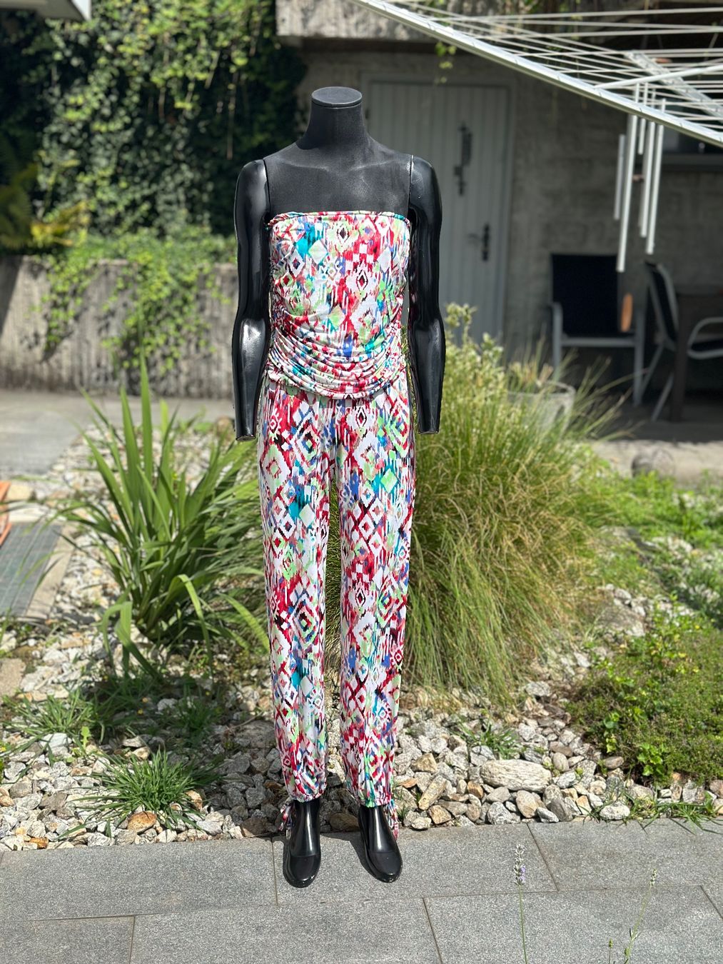 Tute: FIFILLES Jumpsuit bunt gemustert Gr. S/36 – Usato da Zufikon venduto da Modestil365 1