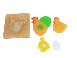 Holzpuzzle für Kinder