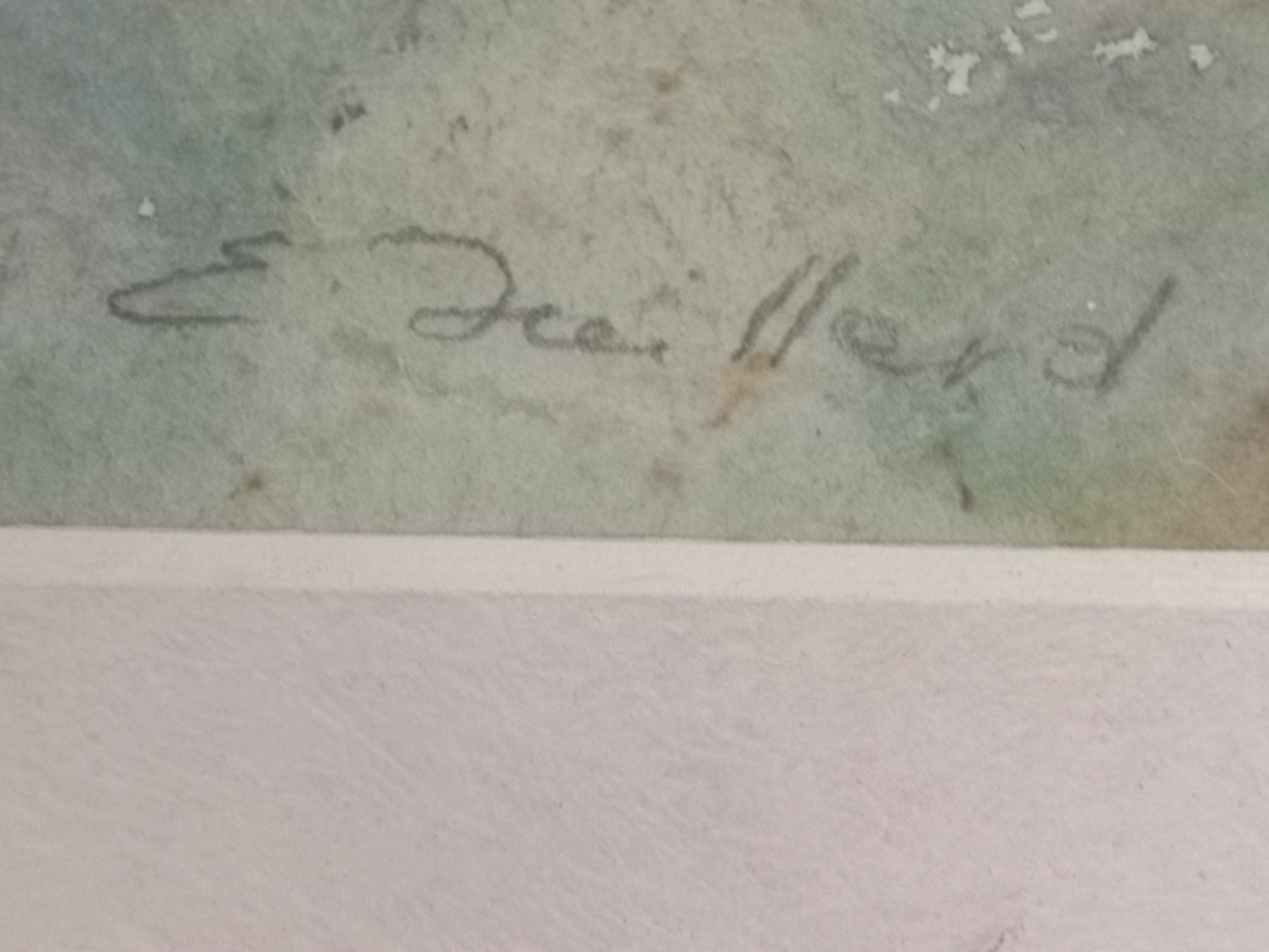 Dipinti: AQUARELLE SIGNÉE – Usato da Genève venduto da Qanil77 3