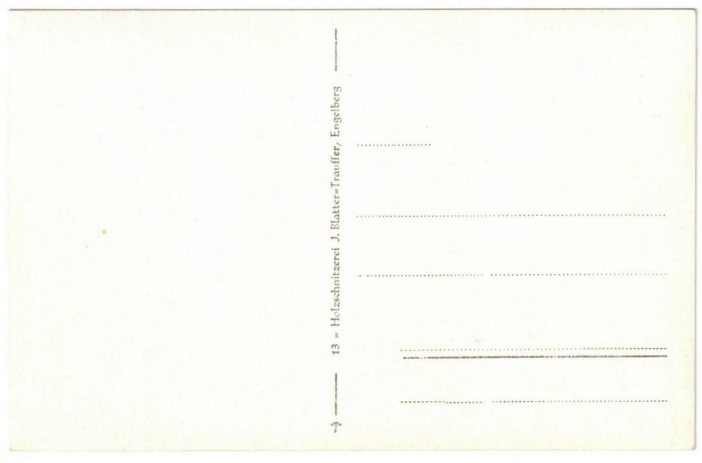 Cartoline postali: Engelberg - Luftseilbahn Gerschnialp--Trübsee – Usato da Binningen venduto da Mountainrider 1