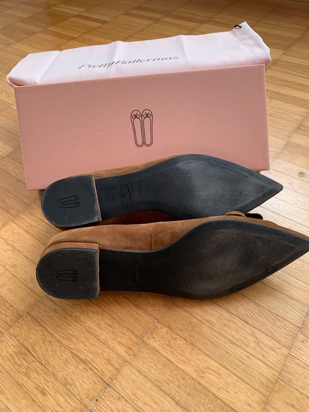 Damenschuhe: Pretty Ballerinas Wildleder Gr. 39 – Neu (gemäss Beschreibung) aus Liestal von FaustaS 2