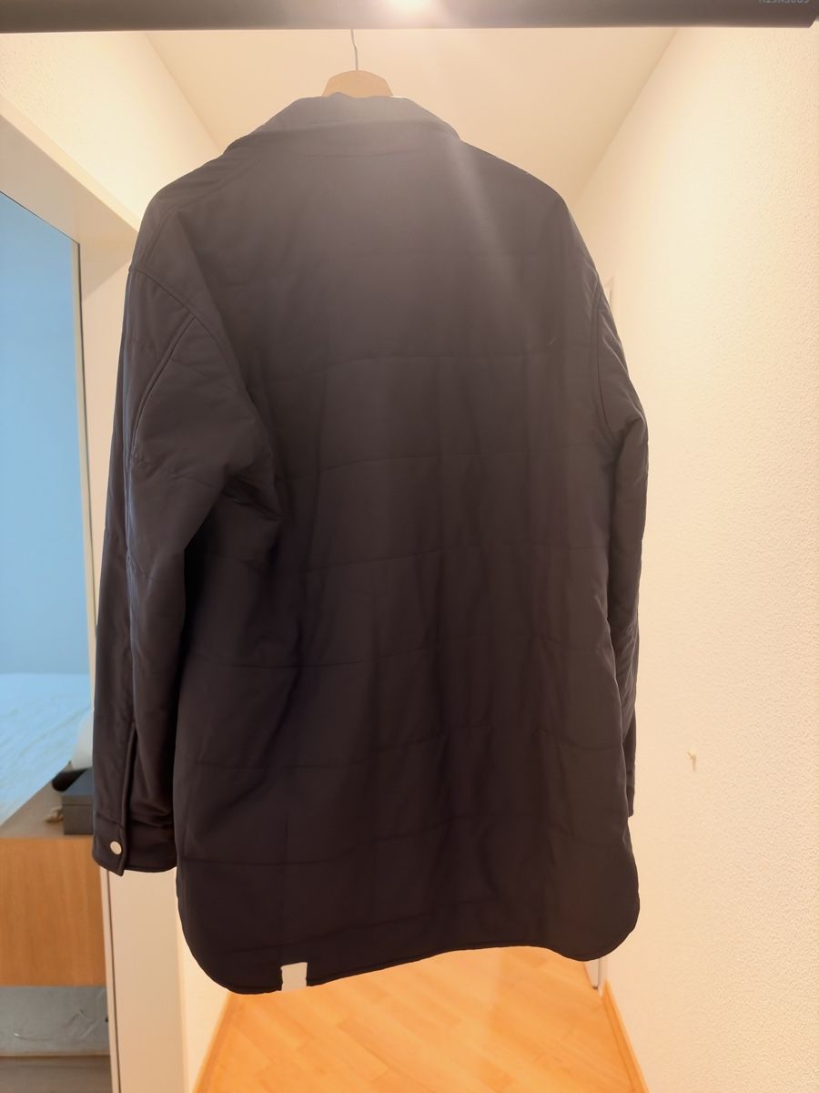 Jil Sander Giacche: Jil Sander Blue Quilted Shirt Jacket – Nuovo (secondo la descrizione) da Hergiswil NW venduto da DSU07 2