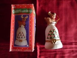 Weihnachts Glocke  Christbaumschmuck Bell Elch Deko Horte