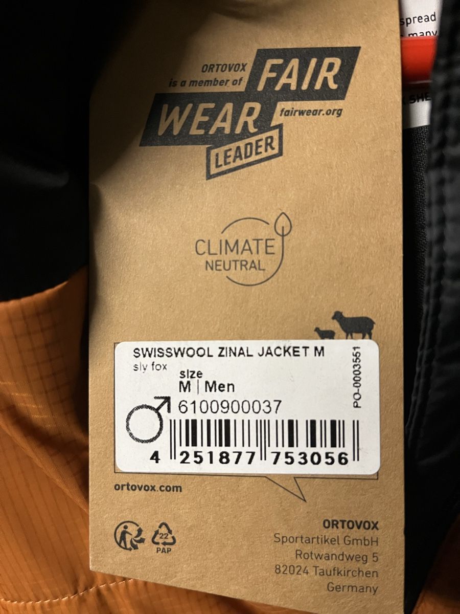 Ortovox Giacche: Ortovox Zinal – Nuovo (secondo la descrizione) da Gossau SG venduto da greygoose02 2