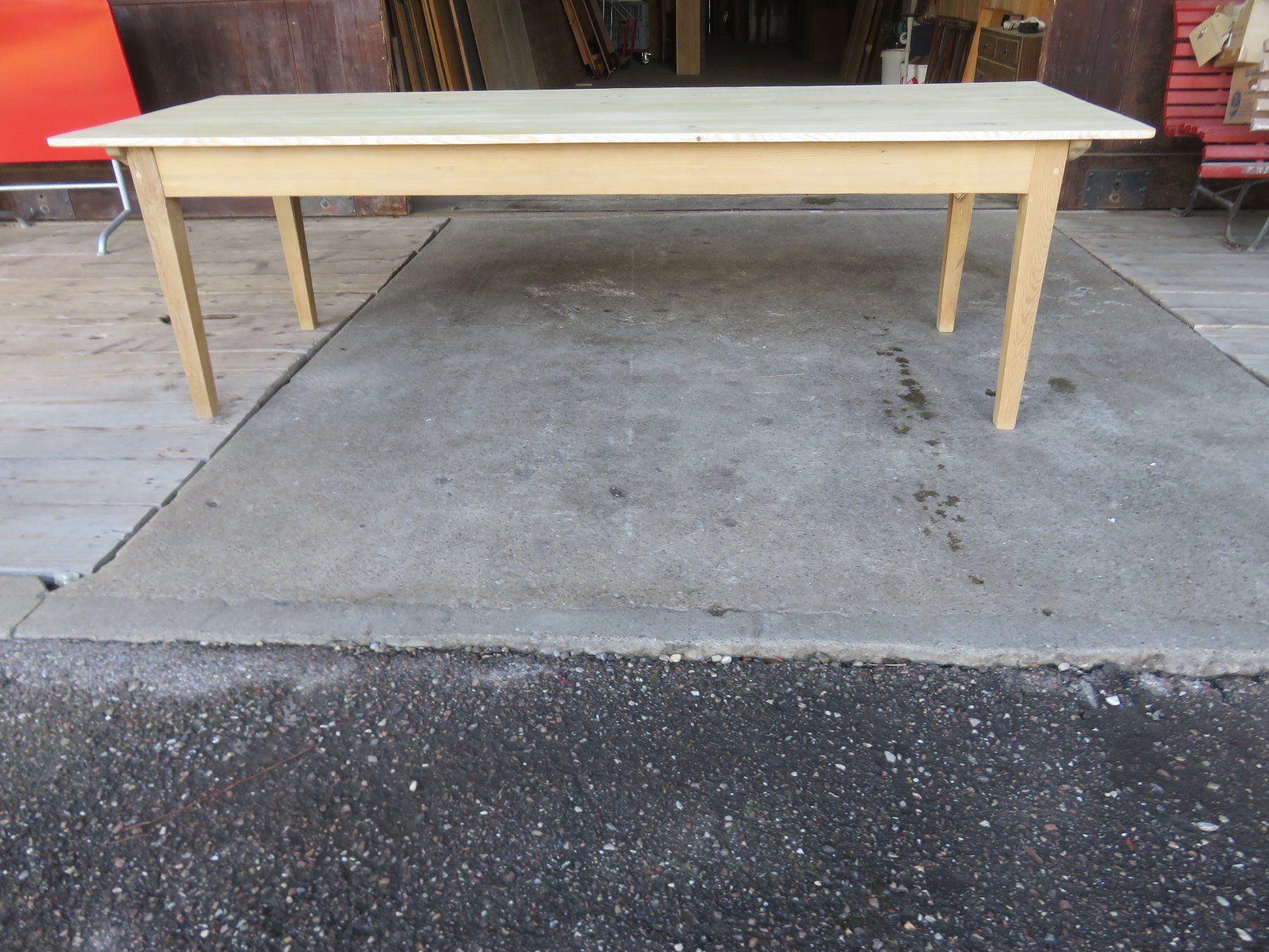 Tables: antiker Biedermeier Tannentisch 260cm – D'occasion à Ruswil par Mfladibus 2
