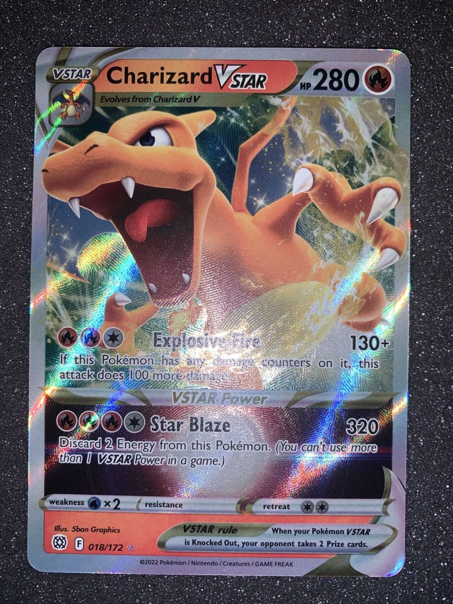 Pokémon Carte collezionabili: Ab 1.- Charizard VSTAR 018/172 – Usato da Bironico venduto da ars_z6lb 1