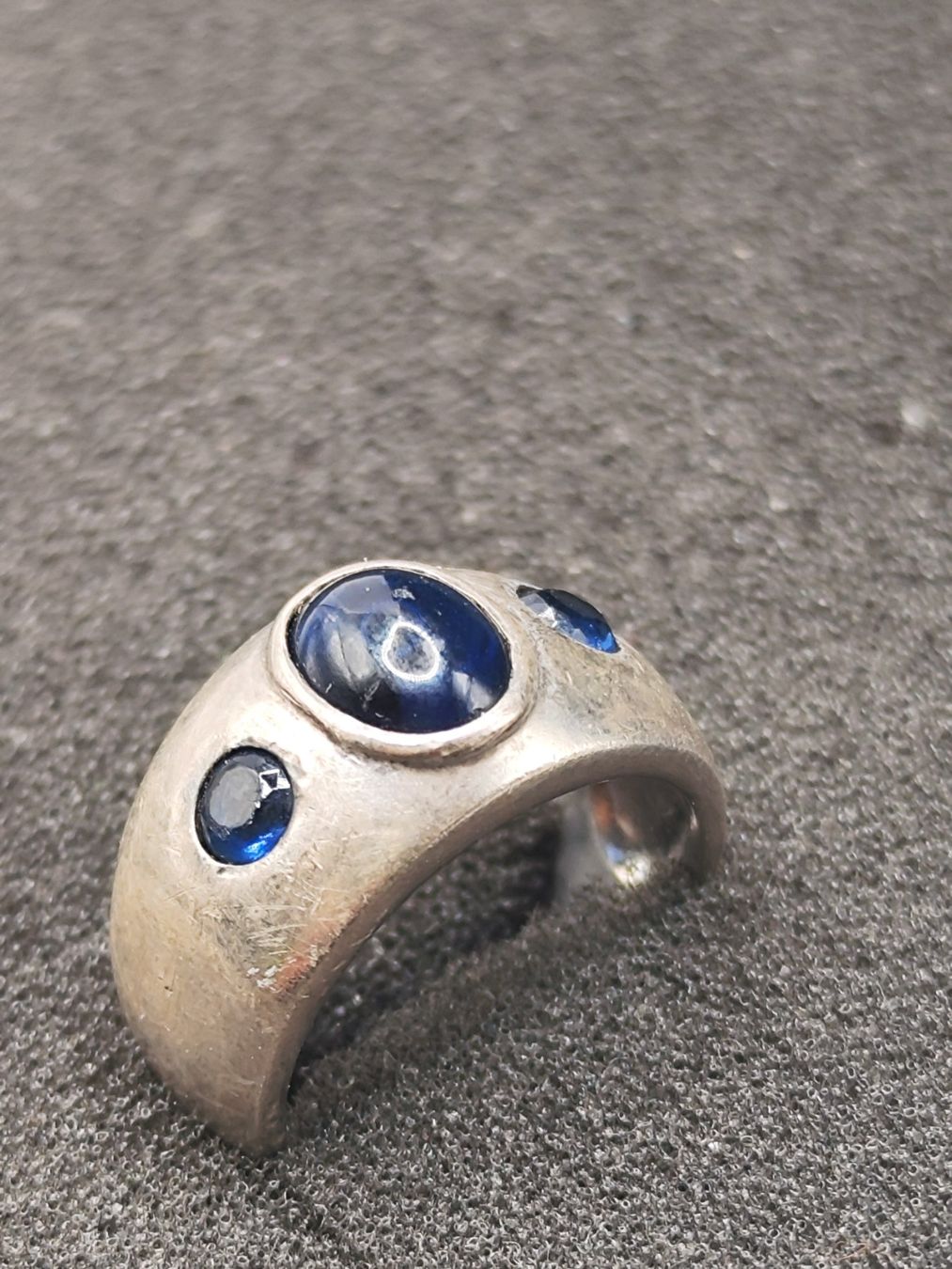 Anelli: Vintage 925er Silber Ring mit schmucksteine Top – Usato da Steffisburg venduto da mat_8s7d