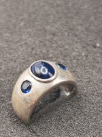Vintage 925er Silber Ring mit schmucksteine Top