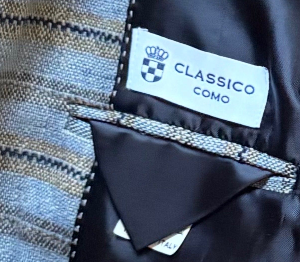 Giacche: CLASSICO COMO Sakko | Baumwolle & Leinen 🩶 – Usato da Zürich venduto da ClosetQueen 8