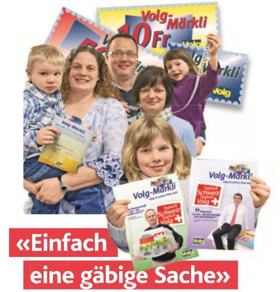 Volg Raccolte di bollini & punti: Volg Märkli, volles Heft, eingeklebt – Nuovo (secondo la descrizione) da Hochfelden venduto da powerplay61