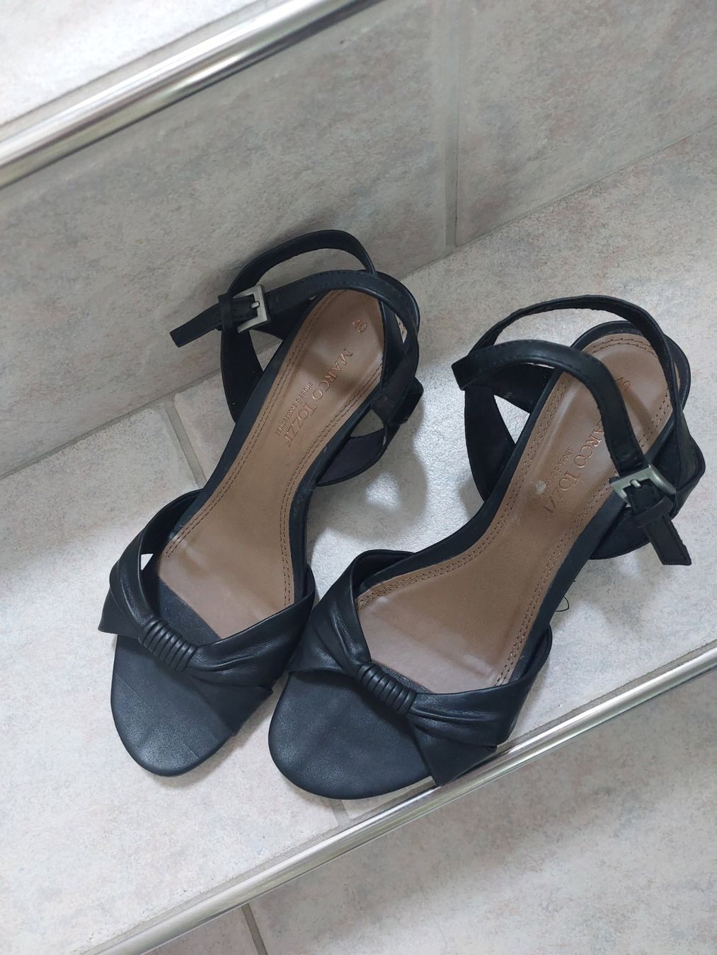 Scarpe da donna: Marco Tozzi Sandalen Schwarz – Usato da Bad Zurzach venduto da Waage15