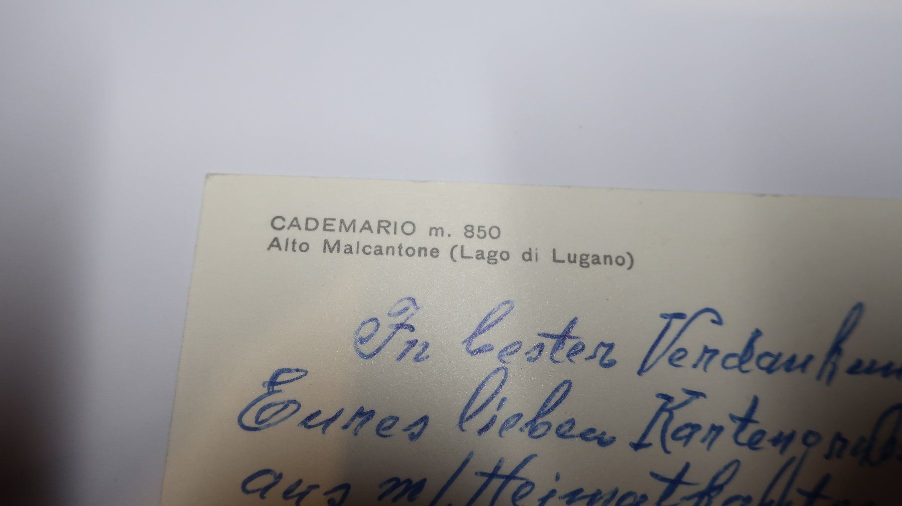 Cartes postales: Cademario  Multivues 1964 – D'occasion à Cormoret par Pascalll2001 4
