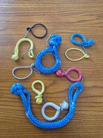 Manilles textiles en Dyneema pour la voile
