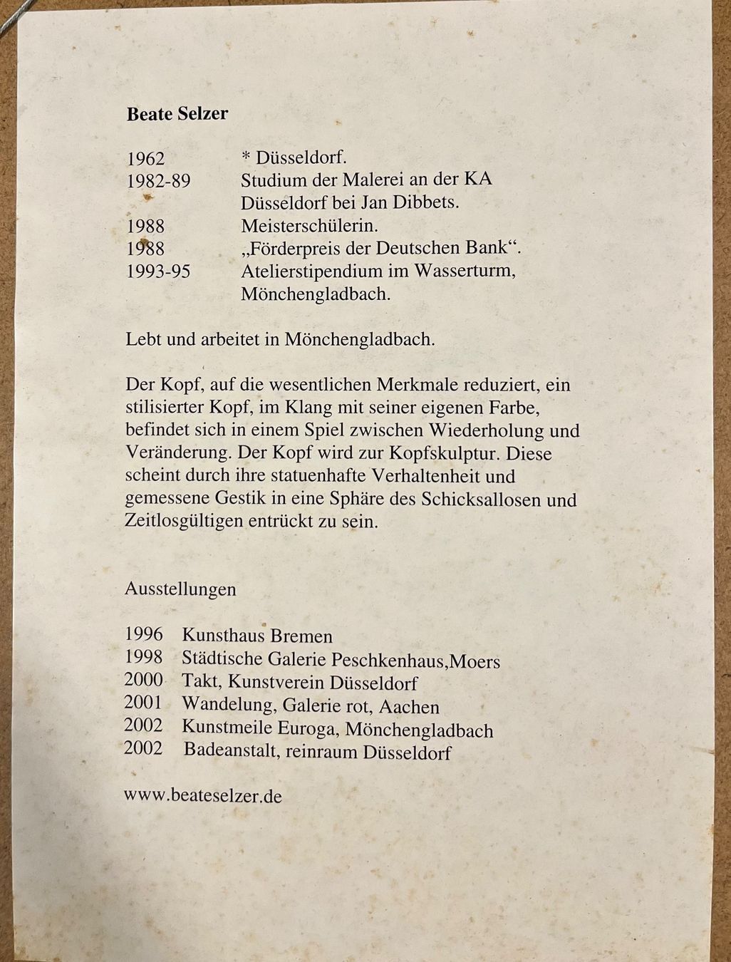 Poster & Bilder: Beate Selzer (1962)  ORIGINALGRAFIK OFFSET HANDSIGNIERT – Gebraucht aus Gersau von grafik-kunst 5