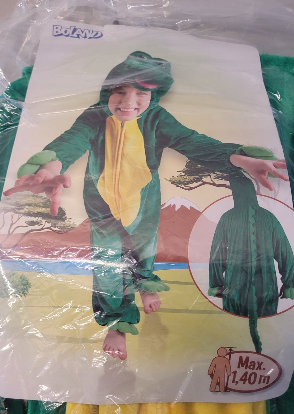Costumes: Krokodil Kostüm Max  140 cm – Neuf avec emballage d'origine à Oberuzwil par aseinkaufswelt 2