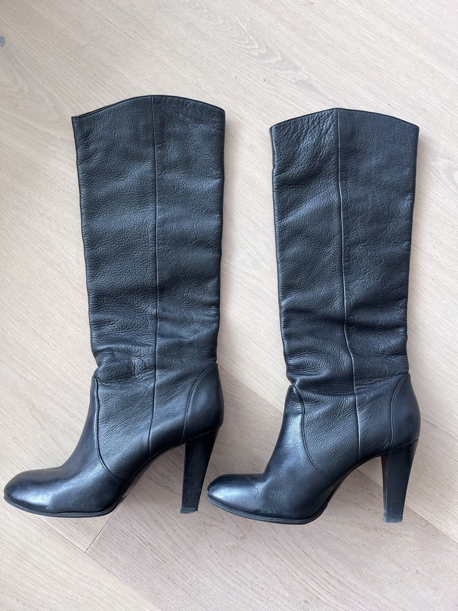 Massimo Dutti Scarpe da donna: Elegante Lederstiefel Grösse 39 - Massimo Dutti – Usato da Pfäffikon SZ venduto da humming-bird