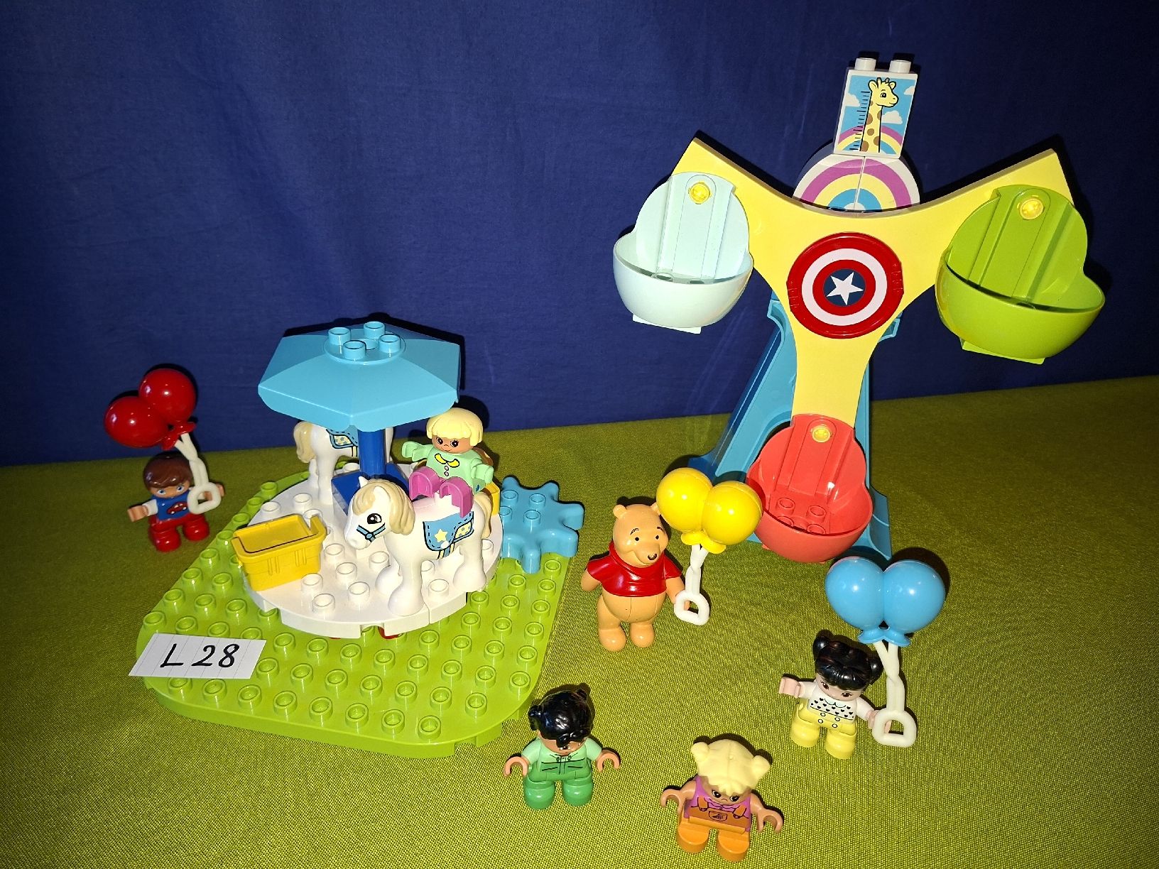 Lego Giocattoli: Duplo Jahrmarkt,Karussell L8 – Usato da Aarberg venduto da Fink010 2